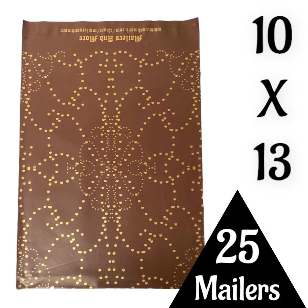 25 10X13 Western Leather Poly Mailers PRICE IS FIRM - Picture 1 of 5